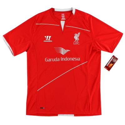 Liverpool Warrior-trainingsshirt 2014-15 *met tags* L