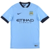 2014-15 Manchester City Nike Home Shirt Kun Aguero #16 M