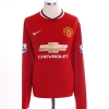 2014-15 Manchester United Nike Home Shirt L/S L