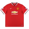 2014-15 Manchester United Nike Home Shirt Di Maria #7 *Mint* L