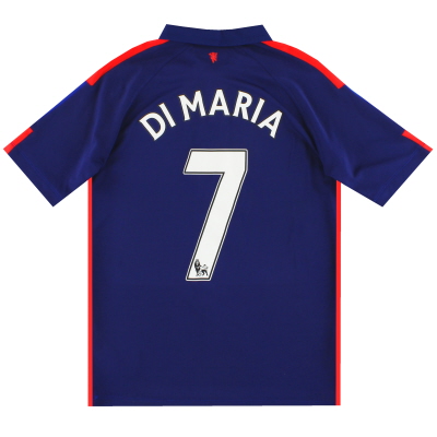 2014-15 맨체스터 유나이티드 나이키 서드 셔츠 디 마리아 #7 XL.소년