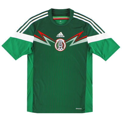 2014-15 Mexico adidas Home Shirt S