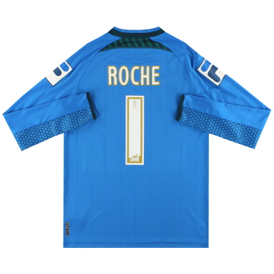 2014-15 Morecambe Fila Goalkeeper Shirt Roche #1 S