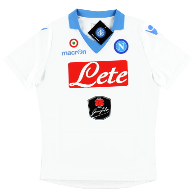 Camiseta de la tercera equipación del Napoli Macron 2014-15 *BNIB* XS.Boys