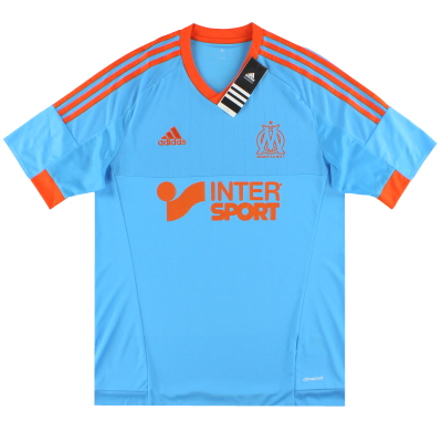 Kemeja Keempat adidas Olympique Marseille 2014-15 *dengan tag* M