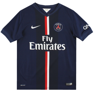 Camiseta Paris Saint-Germain 2014-15 Nike Home M.Boys