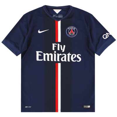 Baju Kandang Nike Paris Saint-Germain 2014-15 M
