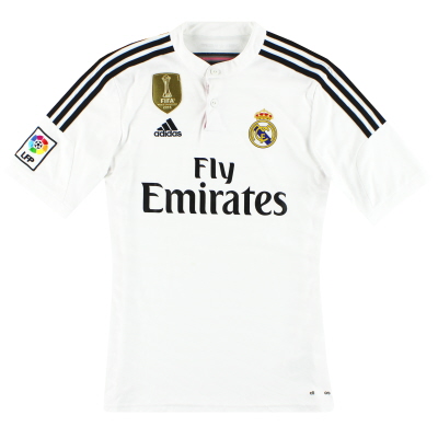 2014-15 Real Madrid adidas Home Shirt M