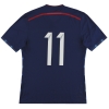 2014-15 Scozia adidas adizero Player Issue Home Shirt # 11 * Come nuovo *