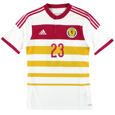 2014-15 Scotland adidas Player Issue adizero Away Shirt #23 *As New*