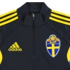 2014-15 Svezia adidas 1/4 Zip Training Top *BNIB* S