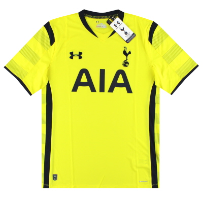 2014-15 Tottenham Under Armour derde shirt *met kaartjes* XL