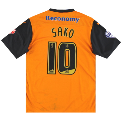2014-15 Wolves Puma Match Issue Home Shirt Sako #10 L 