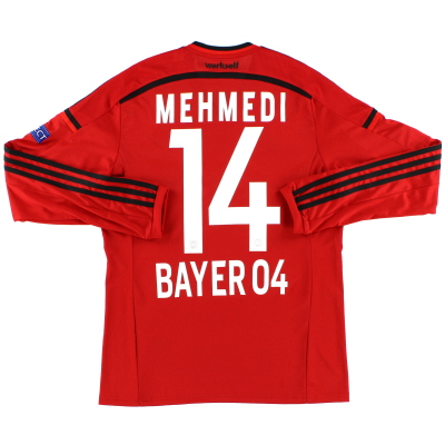 2014-16 Bayer Leverkusen European Shirt Mehmedi # 14 M