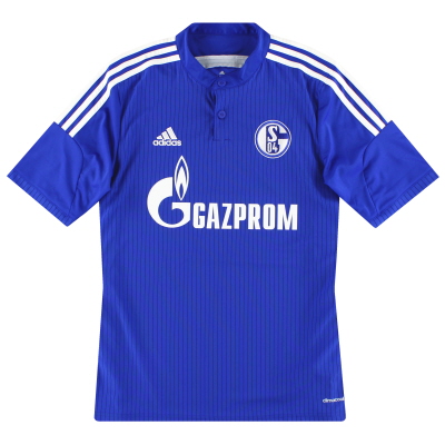 Camiseta adidas de local Schalke 2014-16 M