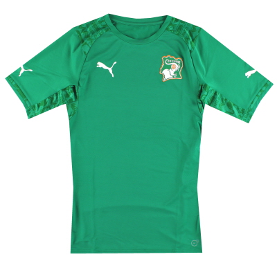 2014-17 Ivory Coast Puma Player Issue Образец выездной рубашки *Новый* L