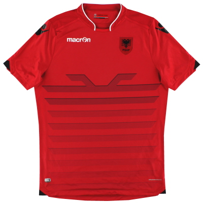2015-16 Albania Macron Home Shirt XXL 