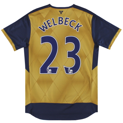 2015-16 Arsenal Away Shirt Welbeck #23