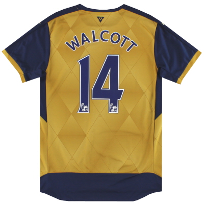 2015-16 Arsenal Puma Away Shirt Walcott #14 M 