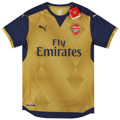 2015-16 Arsenal Puma Auswärtstrikot *mit Etikett* M
