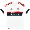 2015-16 Bayern Munich adidas Away Shirt Alaba #27 L