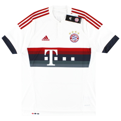 Maillot extérieur adidas Bayern Munich 2015-16 *avec étiquettes* L