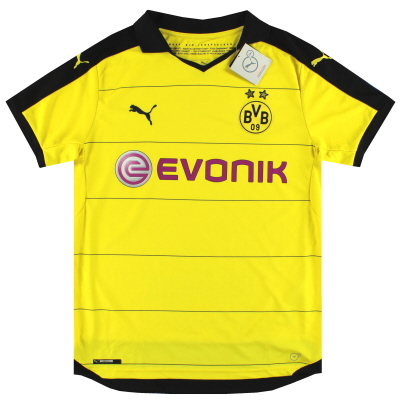 Seragam Kandang Puma Borussia Dortmund 2015-16 *dengan tag* XL