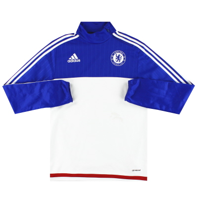 2015-16 Chelsea adidas 1/4 Zip Trainingsoberteil S