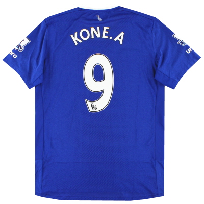 2015-16 Everton Umbro Home Shirt Kone.A #9 L