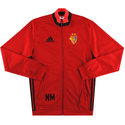 2015-16 FC Basel adidas Player Issue Track Jacket S