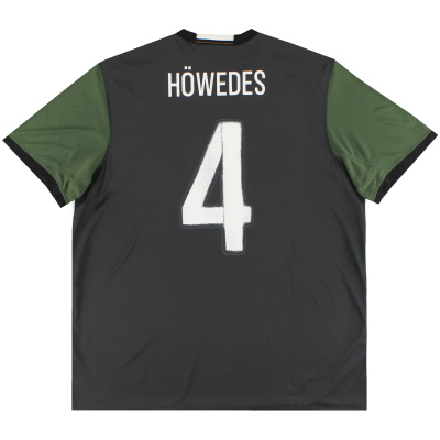 2015-16 Germania adidas Away Shirt Howedes #4 XXL