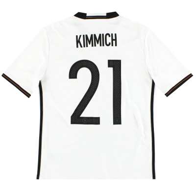 2015-16 Germania adidas Home Maglia Kimmich #21 Y