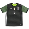 2015-16 Germany adidas Away Shirt Hummels #5 *Mint* M
