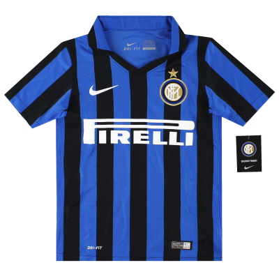 2015-16 Inter Milan Nike Home Shirt *BNIB* XS.Boys