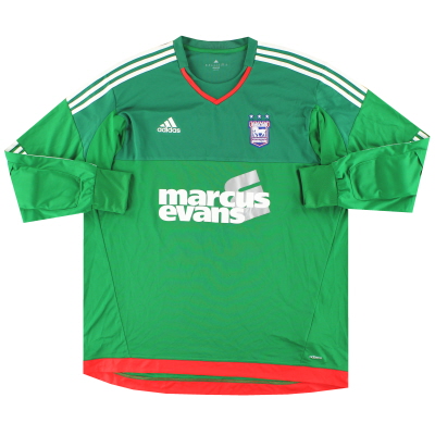 2015-16 Ipswich Town adizero Player Issue Goalkeeper Shirt