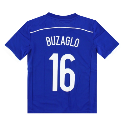 Kemeja Kandang adidas Israel 2015-16 Buzaglo #16 *dengan tag* S.Boys