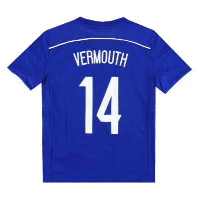 Kemeja Kandang adidas Israel 2015-16 Vermouth #14 *dengan tag* S.Boys