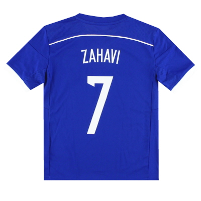 Kemeja Kandang adidas Israel 2015-16 Zahavi #7 *dengan tag* M.Boys