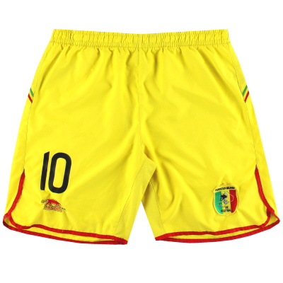 2015-16 Mali Airness Player Issue Home Shorts # 10 XL