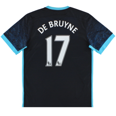2015-16 Manchester City Nike Away Shirt De Bruyne #17 M 