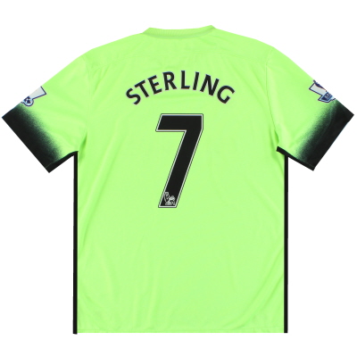 2015-16 Manchester City Nike Baju Ketiga Sterling #7 L