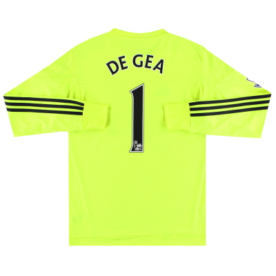 Maglia da portiere adidas Manchester United 2015-16 De Gea #1 XL.Ragazzi