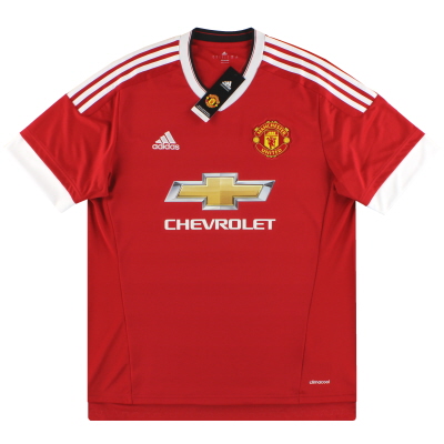 Maillot domicile adidas Manchester United 2015-16 *avec étiquettes* M