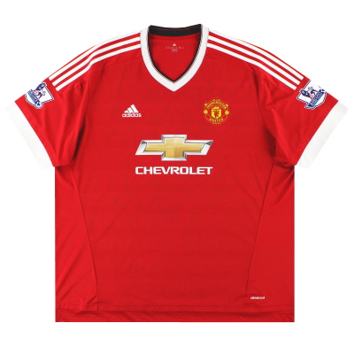 2015-16 Manchester United adidas Home Shirt XXXL