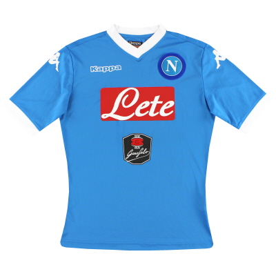 2015-16 Napoli Kombat Basic Home Shirt M
