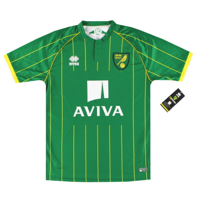 Camiseta Norwich City Errea Visitante 2015-16 *con etiquetas* S