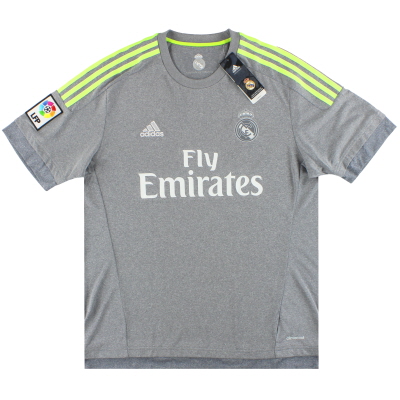 2015-16 Real Madrid выездная рубашка adidas * с бирками * L