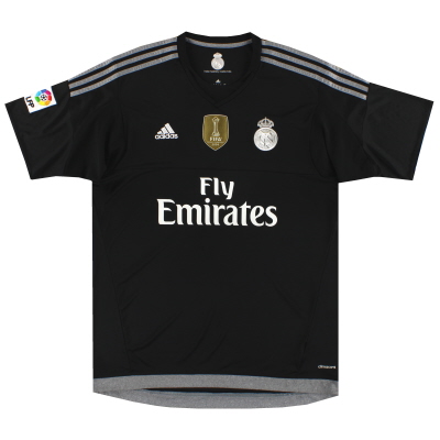 2015-16 Real Madrid adidas Goalkeeper Shirt XL 