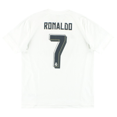 2015-16 Real Madrid adidas Home Shirt Ronaldo #7 XL