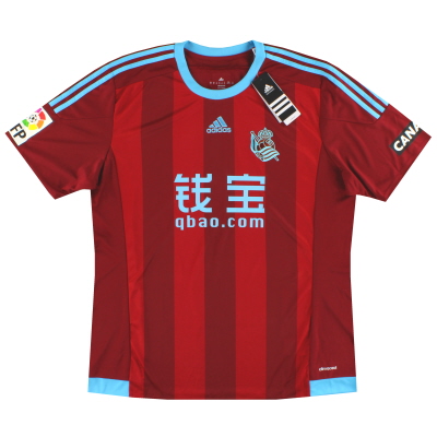 2015-16 레알 소시에다드 아디다스 어웨이 셔츠 *태그 포함*